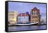 Buildings on Handelskade Street-Richard Cummins-Framed Stretched Canvas