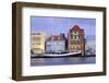 Buildings on Handelskade Street-Richard Cummins-Framed Premium Photographic Print