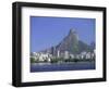 Buildings on Lagoa Rodrigo De Freitas, Rio De Janeiro, Brazil, South America-Sergio Pitamitz-Framed Photographic Print