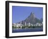 Buildings on Lagoa Rodrigo De Freitas, Rio De Janeiro, Brazil, South America-Sergio Pitamitz-Framed Photographic Print