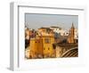 Buildings on the Bank of the Guadalquivir River, Seville, Andalucia, Spain, Europe-Godong-Framed Photographic Print