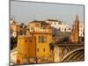 Buildings on the Bank of the Guadalquivir River, Seville, Andalucia, Spain, Europe-Godong-Mounted Photographic Print