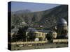 Buildings on the Banks of the Kabul River, Central Kabul, Kabul, Afghanistan-Jane Sweeney-Stretched Canvas
