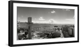 Buildings on the Coast, Lacerda Elevator, Pelourinho, Salvador, Bahia, Brazil-null-Framed Photographic Print