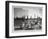 Buildings on the Eastern Side of New Palace Yard, Palace of Westminster, London, 1808-William Fellows-Framed Giclee Print