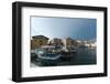 Buildings on the harbour of Piran, Slovenia, Europe-Sergio Pitamitz-Framed Photographic Print