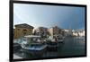 Buildings on the harbour of Piran, Slovenia, Europe-Sergio Pitamitz-Framed Photographic Print