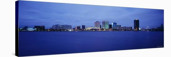 Buildings on the Waterfront, Norfolk, Virginia, USA-null-Stretched Canvas