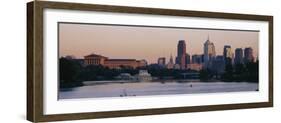 Buildings on the Waterfront, Philadelphia, Pennsylvania, USA-null-Framed Photographic Print