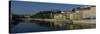 Buildings on the Waterfront, Saone River, Lyon, France-null-Stretched Canvas