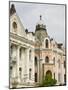 Buildings on Trg Slobode Square, Novi Sad, Vojvodina Region, Serbia-Walter Bibikow-Mounted Photographic Print