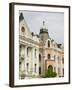 Buildings on Trg Slobode Square, Novi Sad, Vojvodina Region, Serbia-Walter Bibikow-Framed Photographic Print
