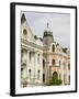 Buildings on Trg Slobode Square, Novi Sad, Vojvodina Region, Serbia-Walter Bibikow-Framed Photographic Print