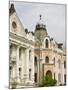 Buildings on Trg Slobode Square, Novi Sad, Vojvodina Region, Serbia-Walter Bibikow-Mounted Photographic Print