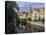 Buildings Overlooking the Neckar River at Tubingen, Baden Wurttemberg, Germany, Europe-Nigel Blythe-Stretched Canvas