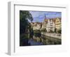 Buildings Overlooking the Neckar River at Tubingen, Baden Wurttemberg, Germany, Europe-Nigel Blythe-Framed Photographic Print