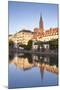 Buildings Reflected in the River Ill, Strasbourg, Bas-Rhin, Alsace, France, Europe-Julian Elliott-Mounted Photographic Print