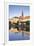 Buildings Reflected in the River Ill, Strasbourg, Bas-Rhin, Alsace, France, Europe-Julian Elliott-Framed Photographic Print