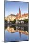 Buildings Reflected in the River Ill, Strasbourg, Bas-Rhin, Alsace, France, Europe-Julian Elliott-Mounted Photographic Print