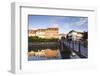 Buildings Reflected in the River Ill, Strasbourg, Bas-Rhin, Alsace, France, Europe-Julian Elliott-Framed Photographic Print