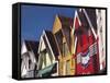 Buildings, Skagenkaien, Norway-Gavin Hellier-Framed Stretched Canvas