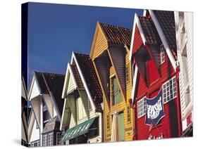 Buildings, Skagenkaien, Norway-Gavin Hellier-Stretched Canvas