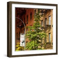 Buildings - Stairs - Emergency - New York City - United States-Philippe Hugonnard-Framed Photographic Print