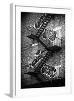 Buildings - Stairs - Emergency - New York City - United States-Philippe Hugonnard-Framed Photographic Print