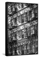 Buildings - Stairs - Emergency - New York City - United States-Philippe Hugonnard-Framed Stretched Canvas
