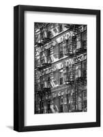 Buildings - Stairs - Emergency - New York City - United States-Philippe Hugonnard-Framed Photographic Print