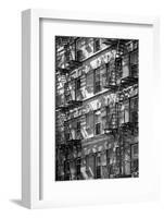 Buildings - Stairs - Emergency - New York City - United States-Philippe Hugonnard-Framed Photographic Print