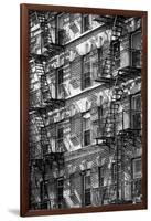 Buildings - Stairs - Emergency - New York City - United States-Philippe Hugonnard-Framed Photographic Print