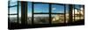 Buildings Viewed Through from a Window of Lacerda Elevator, Pelourinho, Salvador, Bahia, Brazil-null-Stretched Canvas