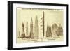 Buildings vs. Titanic-null-Framed Art Print