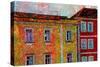Buildings-Andr? Burian-Stretched Canvas