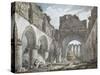 Buildwas Abbey, Shropshire, 18th Century-Michael Rooker-Stretched Canvas