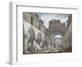 Buildwas Abbey, Shropshire, 18th Century-Michael Rooker-Framed Giclee Print