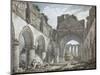 Buildwas Abbey, Shropshire, 18th Century-Michael Rooker-Mounted Giclee Print