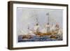 Built by Raleigh and Named the Ark Raleigh Purchased by Elizabeth and Renamed Ark Royal-Cecil King-Framed Art Print