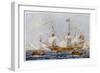 Built by Raleigh and Named the Ark Raleigh Purchased by Elizabeth and Renamed Ark Royal-Cecil King-Framed Art Print