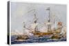 Built by Raleigh and Named the Ark Raleigh Purchased by Elizabeth and Renamed Ark Royal-Cecil King-Stretched Canvas