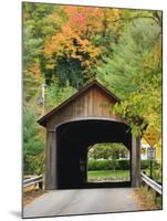 Built in 1837, Coombs Covered Bridge, Ashuelot River in Winchester, New Hampshire, USA-Jerry & Marcy Monkman-Mounted Photographic Print