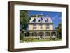 Built in 1877, This Beautiful Victorian Home, Beaconsfield Historic House is  in Charlottetown, Pri-onepony-Framed Photographic Print