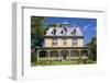 Built in 1877, This Beautiful Victorian Home, Beaconsfield Historic House is  in Charlottetown, Pri-onepony-Framed Photographic Print