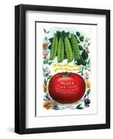 Buist's Majestic Tomato-null-Framed Art Print