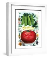 Buist's Majestic Tomato-null-Framed Art Print