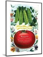 Buist's Majestic Tomato-null-Mounted Art Print