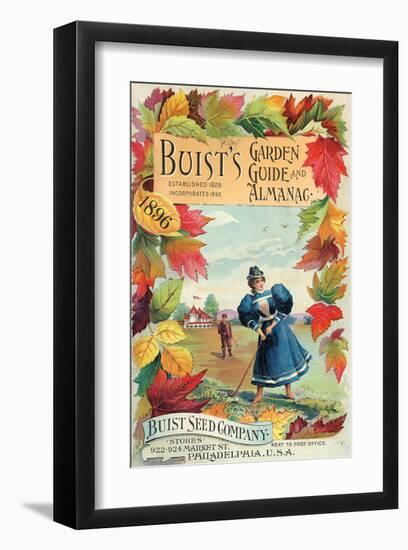 Buist's Philadelphia Almanac-null-Framed Art Print