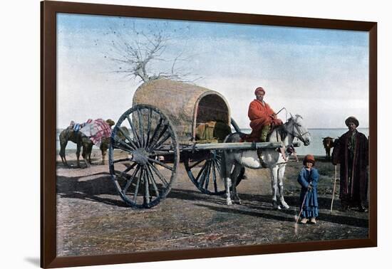 Bukhara Wagon, Uzbekistan, C1890-Gillot-Framed Giclee Print