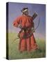 Bukharan Soldier (Sarba)-Vasili Vasilyevich Vereshchagin-Stretched Canvas